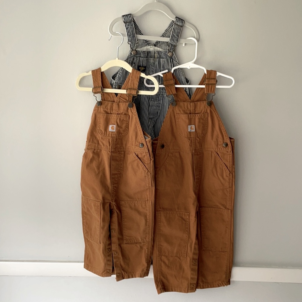Bundle- 3 pairs of Toddler Overalls